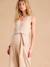 Honeycomb Pyjama Jumpsuit for Pregnancy & Nursing, ENVIE DE FRAISE marl beige - vertbaudet enfant 