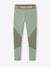 Gold-motif sweat top and leggings set for girls sage green - vertbaudet enfant 