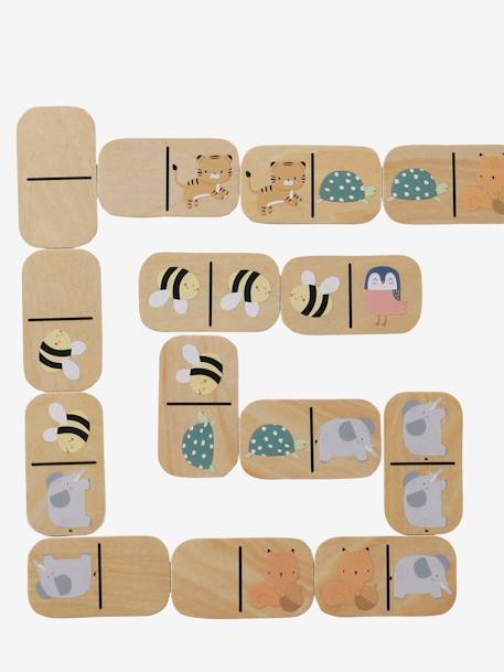 Jeu de dominos en bois FSC® bois - vertbaudet enfant 