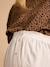 Long Viscose & Linen Skirt for Maternity, by ENVIE DE FRAISE beige - vertbaudet enfant 