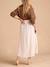 Long Viscose & Linen Skirt for Maternity, by ENVIE DE FRAISE beige - vertbaudet enfant 