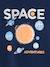 Boys' sparkly space print T-shirt almond green+night blue - vertbaudet enfant 