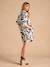 Printed Shorts & Shirt Combo for Maternity, ENVIE DE FRAISE anthracite - vertbaudet enfant 
