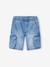 Bermuda en jean garçon battle double stone - vertbaudet enfant 