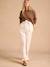 Wide-Leg Trousers in Lightweight Linen Blend for Maternity by ENVIE DE FRAISE beige - vertbaudet enfant 