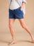 Short en jean grossesse avec tresse fantaisie bandeau amovible double stone - vertbaudet enfant 