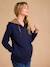 Adaptive Zipped Jacket with Kangaroo Panel by ENVIE DE FRAISE navy blue - vertbaudet enfant 