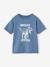 T-shirt with dinosaur motif for boys denim blue+marl white - vertbaudet enfant 