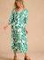 Long Floral Print Dress for Maternity & Nursing by ENVIE DE FRAISE green - vertbaudet enfant 