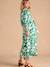 Long Floral Print Dress for Maternity & Nursing by ENVIE DE FRAISE green - vertbaudet enfant 