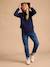 Adaptive Zipped Jacket with Kangaroo Panel by ENVIE DE FRAISE navy blue - vertbaudet enfant 