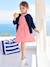 Baskets enfant fille synthétique détails dorés blanc imprimé - vertbaudet enfant 