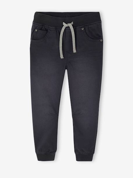 VERTBAUDET Pantalon Jogger Garçon Ultra Confort – Facile à Enfiler, Coton Doux Avec Ceinture Élastiquée