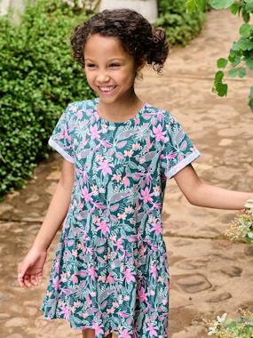 Girls-Printed Dress for Girls
