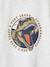 T-shirt with dinosaur motif for boys denim blue+marl white - vertbaudet enfant 