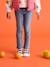 Jean fille slim morphologik tour de hanches fin bleu foncé+bleu moyen+denim bleached+denim gris+gris - vertbaudet enfant 