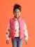 Sleeveless lightweight padded jacket for girls rose+sage green - vertbaudet enfant 