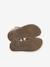 Leather Sandals with Closed Heel for Children, Designed for Autonomy set brown+set pink - vertbaudet enfant 