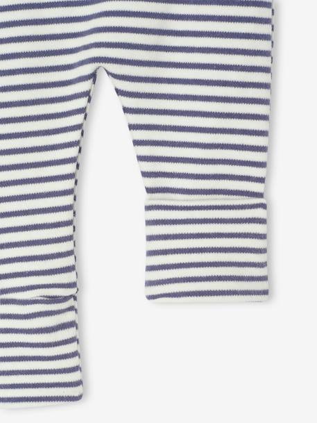 Ensemble bébé évolutif mixte body + legging + cardigan + bonnet bleu - vertbaudet enfant 
