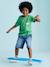 Boys' T-shirt with chest motif green - vertbaudet enfant 