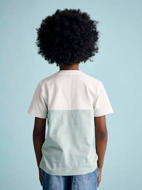 Colourblock T-Shirt for Boys - vertbaudet enfant