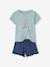 Lot de 2 pyjashorts fille marine - vertbaudet enfant 