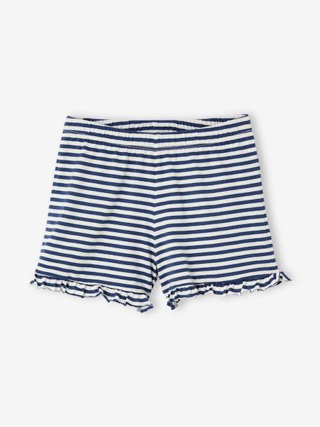 Lot de 2 pyjashorts fille marine - vertbaudet enfant 