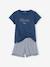 Lot de 2 pyjashorts fille marine - vertbaudet enfant 