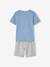 Lot de 2 pyjashorts garçon requins bleu ciel - vertbaudet enfant 