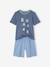 Lot de 2 pyjashorts garçon requins bleu ciel - vertbaudet enfant 