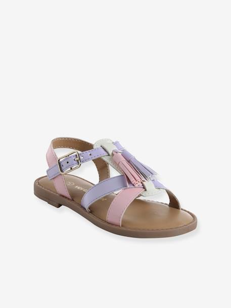 Open-Toe Sandals for Children, Designed for Autonomy multicoloured - vertbaudet enfant 