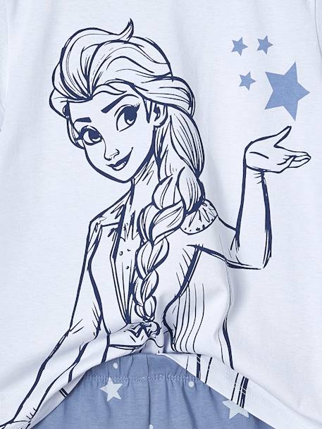 Pyjamas for Girls, Disney® Frozen, Elsa & the Stars sky blue - vertbaudet enfant 