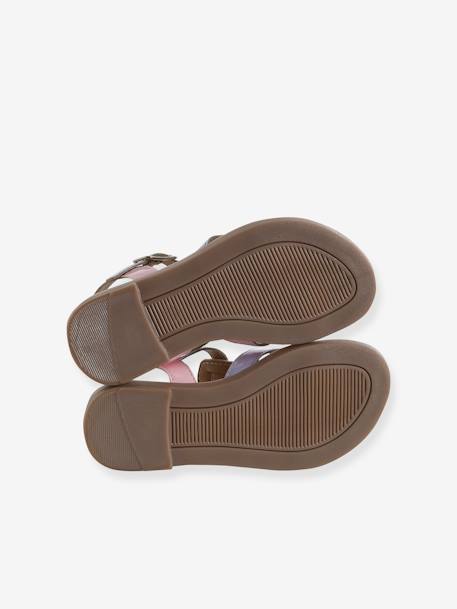 Open-Toe Sandals for Children, Designed for Autonomy multicoloured - vertbaudet enfant 