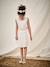 Ballerines cuir fille beige imprimé+or - vertbaudet enfant 