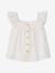 Cotton Voile Blouse for Babies vanilla - vertbaudet enfant 