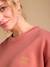 Cool Mom' Sweatshirt & Fleece Shorts Set for Maternity terracotta - vertbaudet enfant 