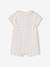 Floral Jumpsuit for Newborns ecru+printed white - vertbaudet enfant 