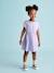 Printed Quilted Jacket & Dress Set for Girls rose+violet - vertbaudet enfant 