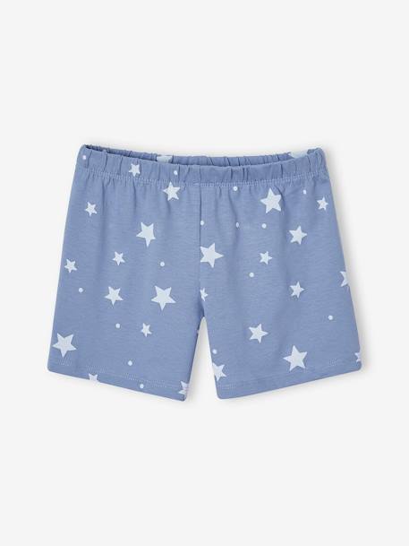 Pyjamas for Girls, Disney® Frozen, Elsa & the Stars sky blue - vertbaudet enfant 