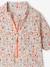 UV-Protection Swimsuit with Integrated Nappy, for Baby Girls coral - vertbaudet enfant 