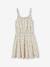 Lace Trim Strappy Dress for Girls lavender+vanilla - vertbaudet enfant 