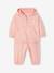 Sports Combo: Zipped Hoodie & Bottoms, for Babies pale pink - vertbaudet enfant 