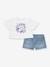 Set of LEVI'S® top and short for babies white - vertbaudet enfant 