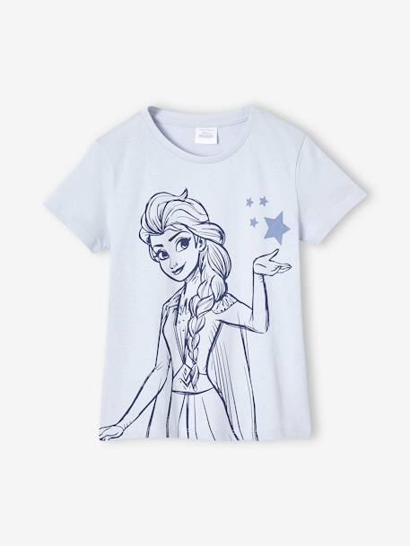 Pyjamas for Girls, Disney® Frozen, Elsa & the Stars sky blue - vertbaudet enfant 