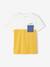 T-shirt garçon coloblock manches courtes ardoise+menthe+ocre+orange+vert anglais - vertbaudet enfant 