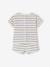 Ensemble naissance nid d'abeille tee-shirt et short écru - vertbaudet enfant 