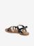 Fancy Leather Sandals for Children set blue - vertbaudet enfant 