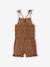 Printed Strappy Playsuit for Girls beige - vertbaudet enfant 