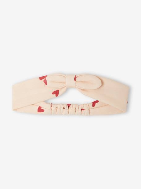 Salopette bébé fille molleton + bandeau écru+vanille - vertbaudet enfant 