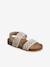 Sandals with Crochet-Effect Straps, Designed for Autonomy beige - vertbaudet enfant 